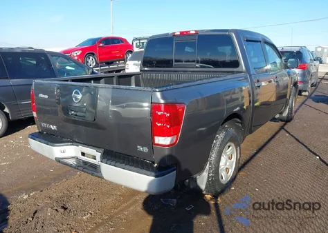 2004 Nissan Titan Xe из США, поврежденный, VIN 1N6AA07A84N566526